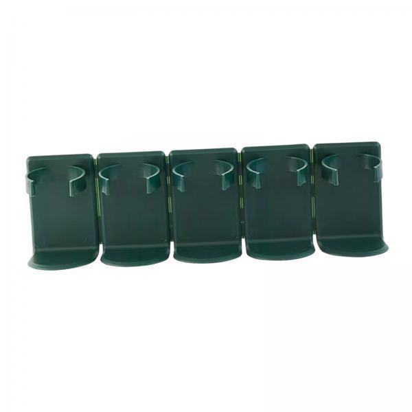 3xWall Mount Spice Rack Durable Bathroom Storage Rack for Kitchen Door Cabinet green