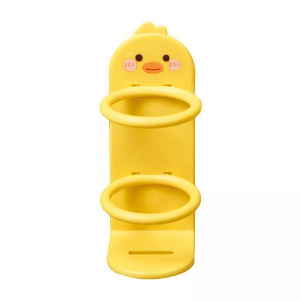 2xBathroom Wall Storage Decorative Wall Organizer for Bathroom Washroom Toilet Toothbrush holder