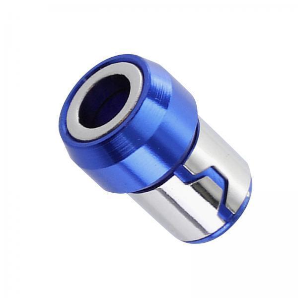4xMagnetic Screw Ring for Hex Screwdriver and Power Bits Screw Magnetic Holder Blue