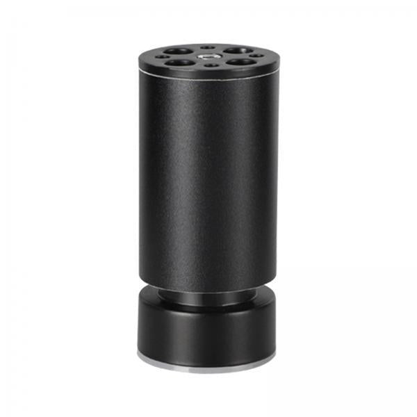 3xSofa Feet Sturdy Aluminum Alloy Furniture Leg for Beds Shelves Coffee Tables black 10cm