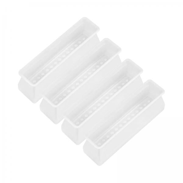 4x4x Chair Feet Pad Mute Home Decor Rectangular for Sofa Accessory White