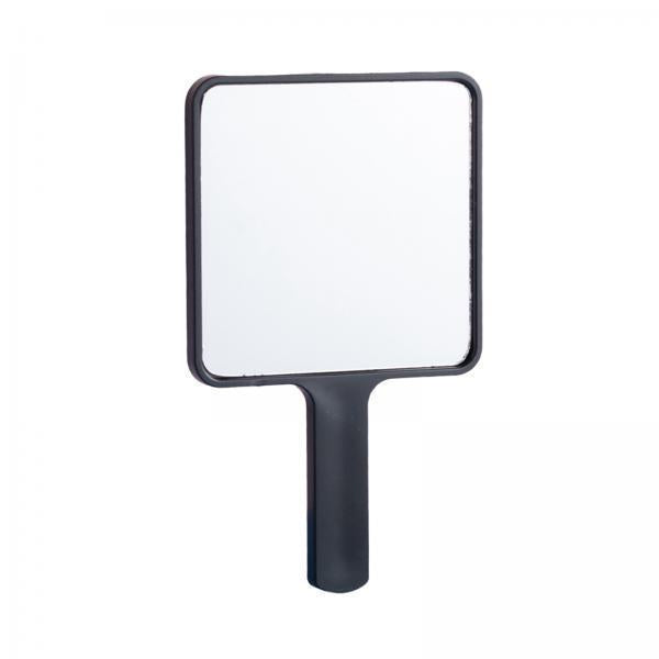 3xHandheld Mirror with Handle Small Makeup Mirror for Girlfriend Bedroom Girls Black