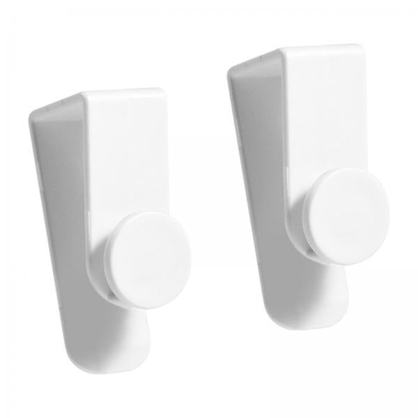 4x2Pcs Heavy Duty Door Hooks Over Door Towel Holder for Closet Kitchen Cabinet