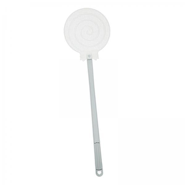 4xHeavy Duty Fly Swatter Manual Fly Swatter for Indoor Classroom Outdoor White