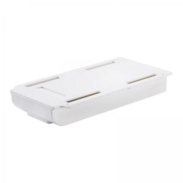 3xunder Desk Drawer Storage under Desk Pencil Drawers for Office Kitchen Home White