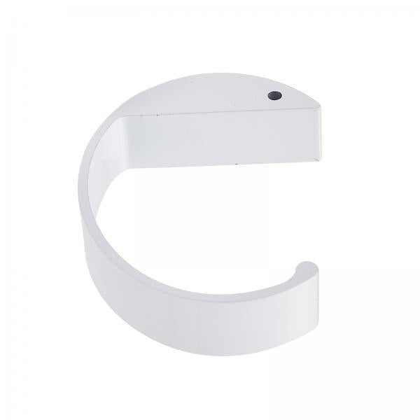 3xOffice Computer Desk Hook Desktop Hook Holder for Bedside Table Study Office White