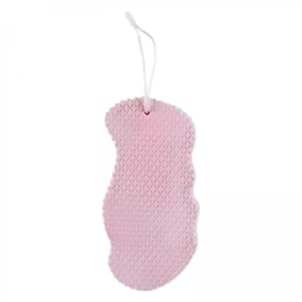 2xExfoliating Bath Sponge SPA Scrub Exfoliating Reusable for Baby Adults Pink