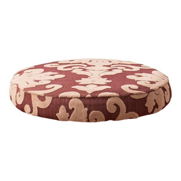 3xStool Cover Round Bar Cafe Stool Seat Protector Stool Seat Cushion Brick-red