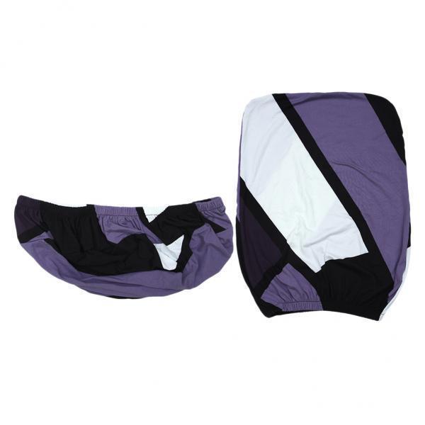 3xSplit Design Office Computer Chair Cover Protector Desk Chair Slipcover E