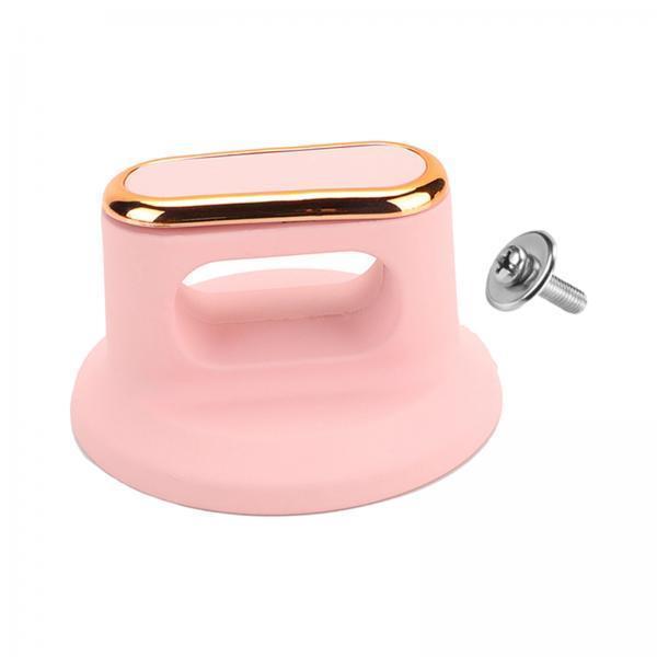 3xUniversal Lid Handle Lid Knob Caps Bakelite for Oil Pot Saucepan Lids Kettle Pink