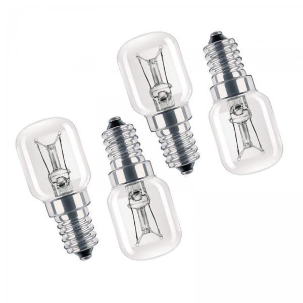 4x4 Pieces E14 Oven Lamp Heat Resistant Tungsten Light Bulb for Oven Microwave