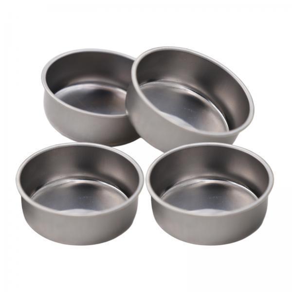 2x4Pcs Buffet Warmer Durable Lightweight Fuel Holder for BBQ Backpacking Party