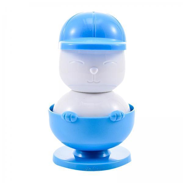 2xKitchen Dish Scrub Brush Cartoon Pot Brush Scrubber for Stoves Plates Dishes Blue