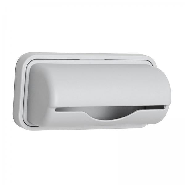 3xTrash Bag Holder Wall Mount Garbage Bag Holder for Kitchen Cabinet Household large grey