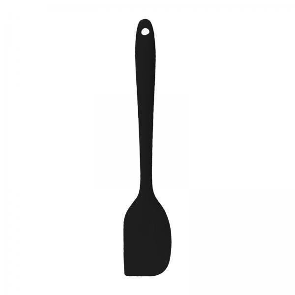 3xKitchen Silicone Spatula Durable Easily Clean Food Mixing Spatula for Baking Black