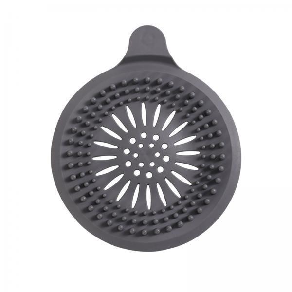 3xBath Tub Stoppers Multipurpose Durable Drain Plug for Sink Bathroom Restroom grey