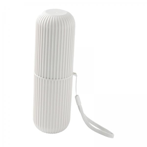 2xBusiness Trips Wash Cup Holder Dustproof for School Outdoor Family Daily Use white