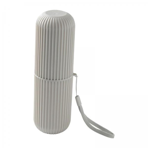 4xBusiness Trips Wash Cup Holder Dustproof for School Outdoor Family Daily Use gray