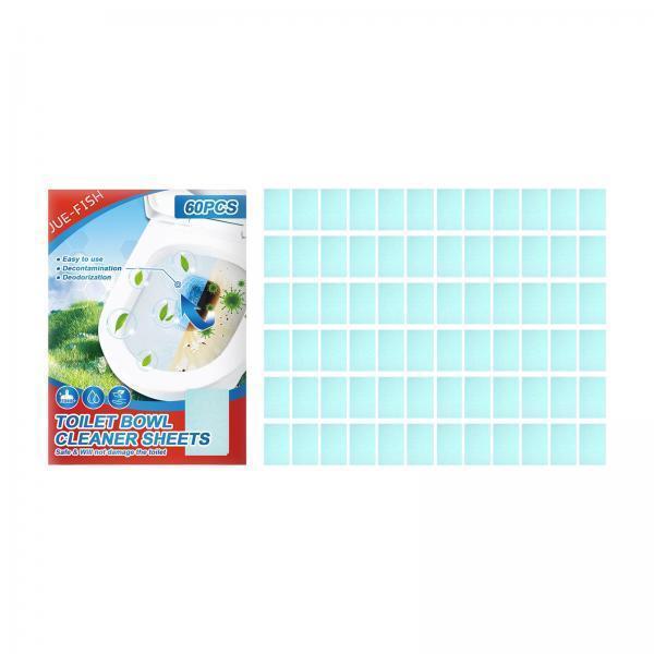 2x60Pcs Toilet Cleaners Bathroom Gadgets for Tiles Household Toilet Bowl
