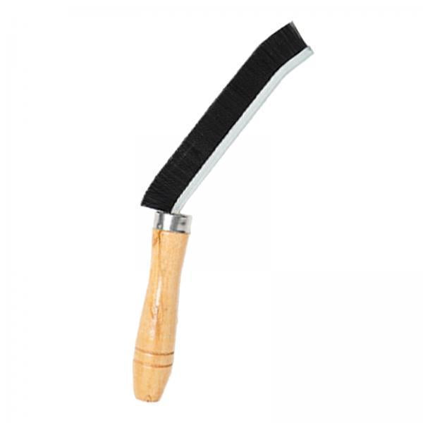 2xWindow Track Cleaning Brush Window Groove Cleaning Brush for Kitchen Bathtub Black