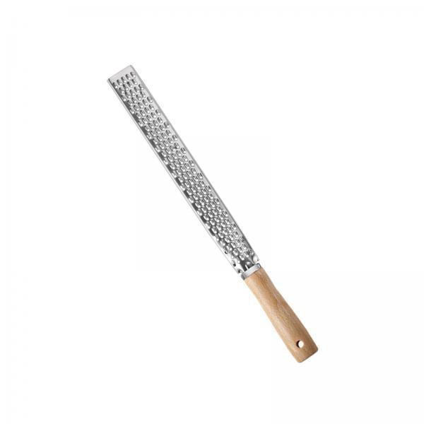 2xKitchen Grater Orange Zester Safe Zester Grater for Cucumber Potatoes Onions Wooden Handle