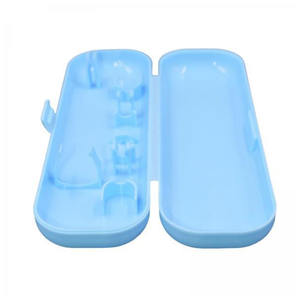 2xToothbrush Travel Case Protective Cover Compact Portable Holder for Bathroom Blue