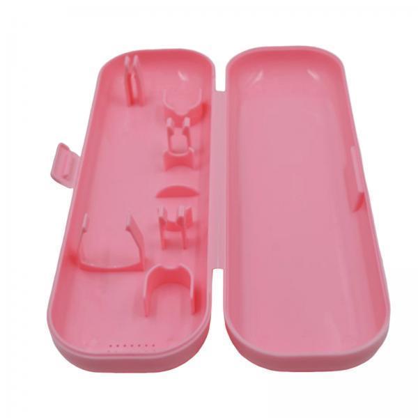 3xToothbrush Travel Case Protective Cover Compact Portable Holder for Bathroom Pink