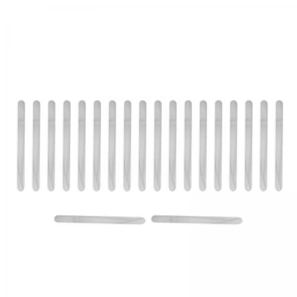 3x20Pcs Ice Cream Sticks Reusable Cakesicle Sticks for Kitchen DIY Crafts Clear