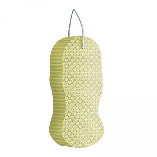 4xBrush Sponge SPA Exfoliating Bathing Accessories Reusable Yellow