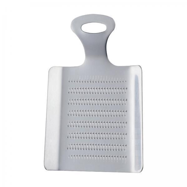 4xGinger Grater Crusher Durable Supplies for Green Onion Kitchen Vegetables Argent