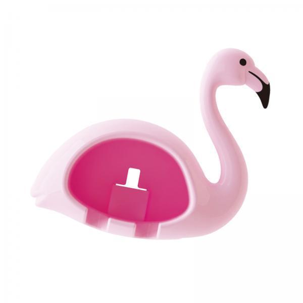 4xPunch Free Wall Toothbrush Holder Organizing Rack for Shower Room Generic Pink