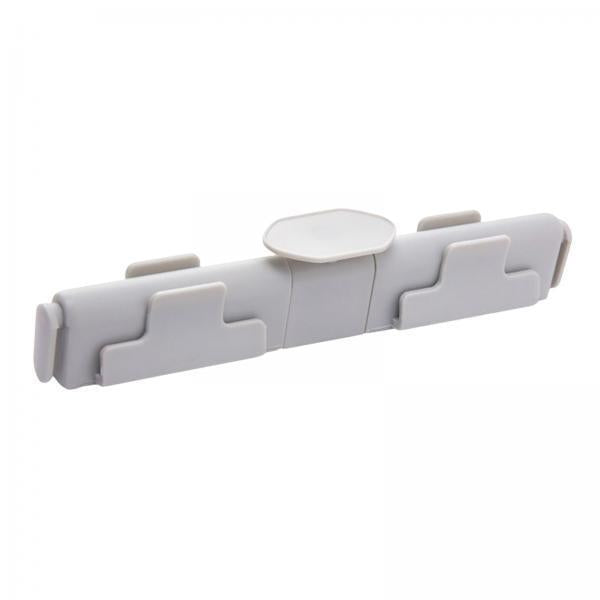 3xFlexible Garbage Sorting Clip Household Classification for Kitchen grey