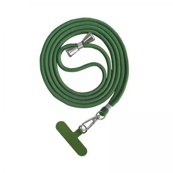 3xPhone Lanyard Crossbody Safety Tether Tab System for Hiking Climbing Cycling Grass Green
