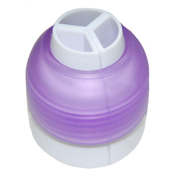 2x Cream Decor Decorate DIY Tool  Ice Pip Nozzle Converter