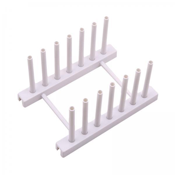 4xPot Lid Holder Kitchen Drying Rack for Plate Ladle Storage Stand Rest White