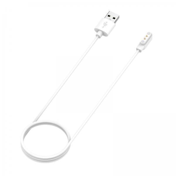 2x3.3ft Smart Watch Charger Magnetic for Noise ,Fast and Safe 1 Meter White