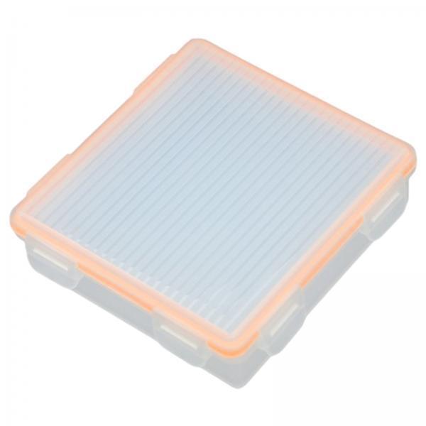 4xPlastic 18650 Battery Storage Box IP66 Waterproof Compact Travel Outdoor