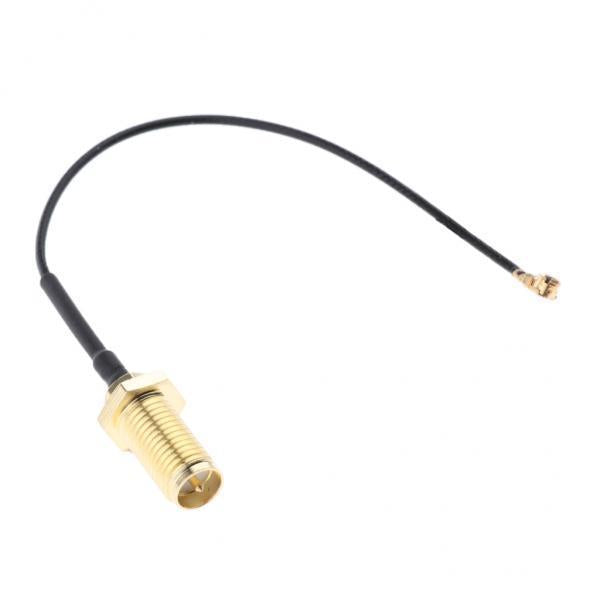 2xIPEX Turn UF.L To SMA Coaxial Extension Antenna Adapter Cable  15cm