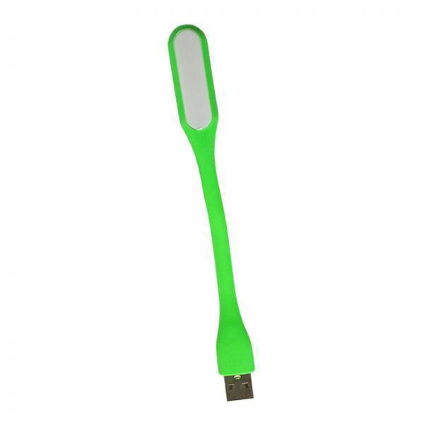 2xFlexible LED Light Lamp Portable Adjustable for Laptop Eye Care green