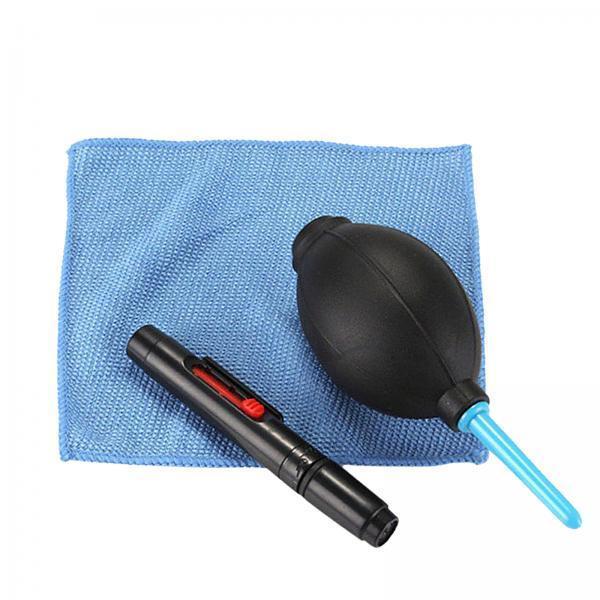 2x3 IN 1 Camera Cleaning Kit Reusable Air Blower for DSLR Optical Lens VCR