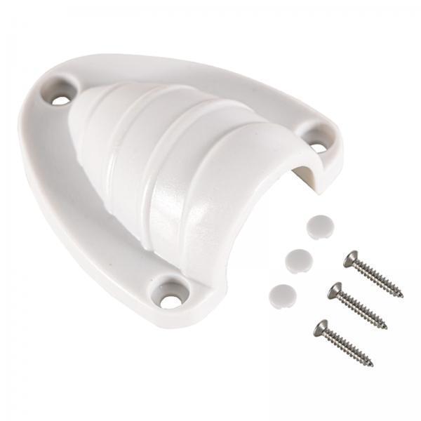4xClam Shell Ventilator Direct Replaces Accessory Plastic for Navigation 7x7.5x3cm white