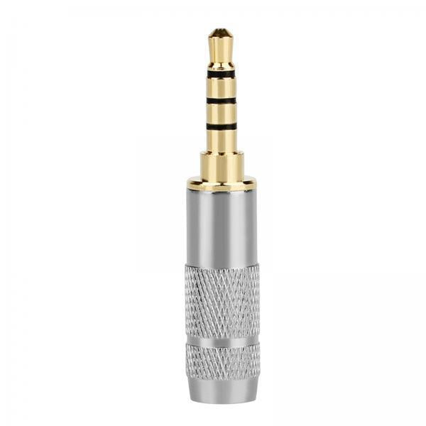 3xMale Repair Headphones Audio Jack Plug Soldering Copper for Earphone Jack