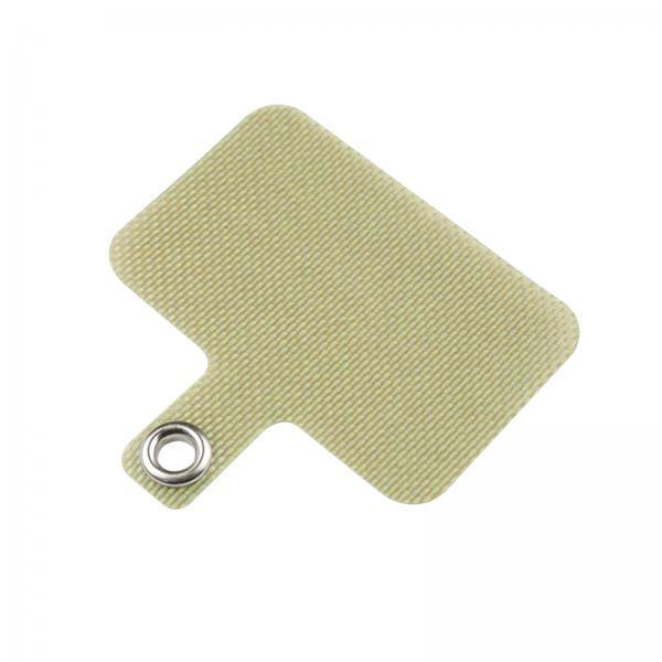 4xPhone Lanyard Gasket Safety Tether Patch Durable for Most Smartphones Case Khaki 