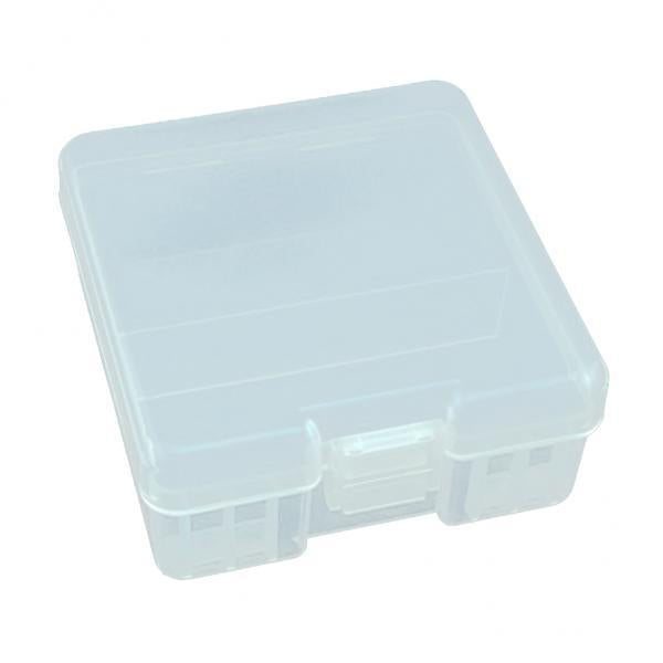 4xClear AAA Plastic Battery Storage Case/Organizer/Holder Holds 100x AAA
