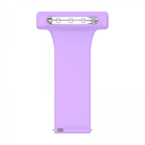 3xNurses Watch Fob Clip On Strap Watchband Bracelet Band Nurse Gift Purple