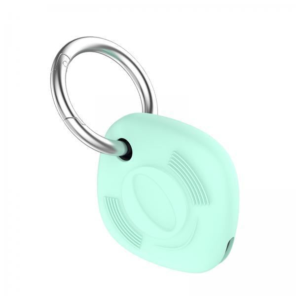 2xSilicone Case for Samsung Galaxy SmartTag Tracker Cover with Keyring Green