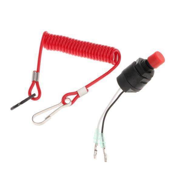 4xBoat Engine Stop Switch Set Assy for Yamaha Outboard Engine Accessories