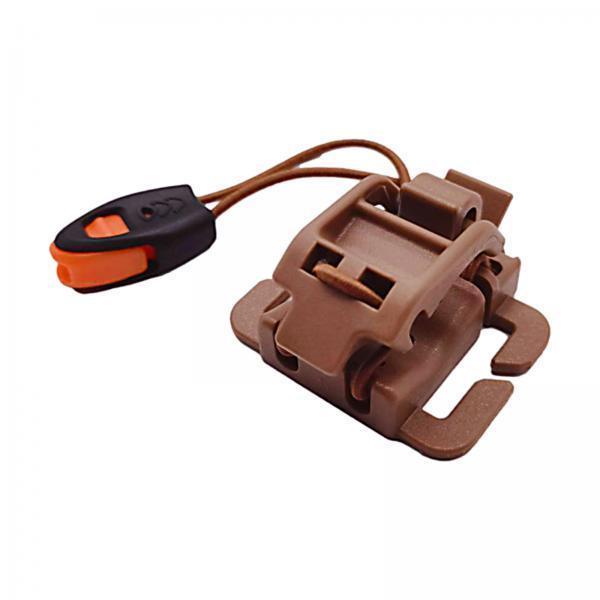 3xEngineering Shovel Ice Axe Clip Multifunctional Outdoor Wheel Clip Khaki