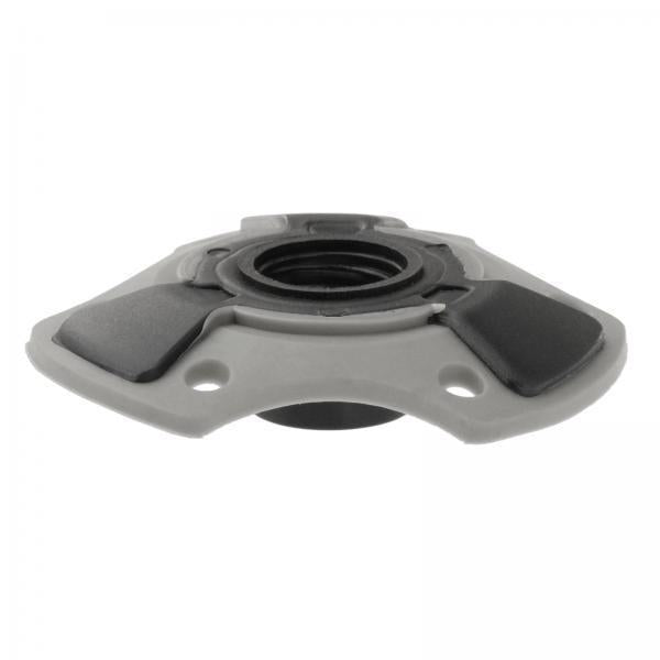 2xTrekking Pole Snow Basket 15mm Screw on Removable Mud Holder Ski Pole Basket Gray