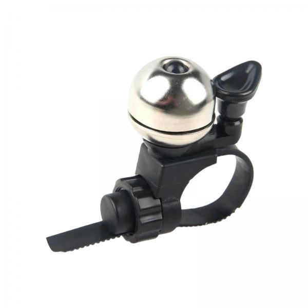 3xBike Bell Loud Crisp Clear Sound Accessory 90dB Brass Bell for Kids White